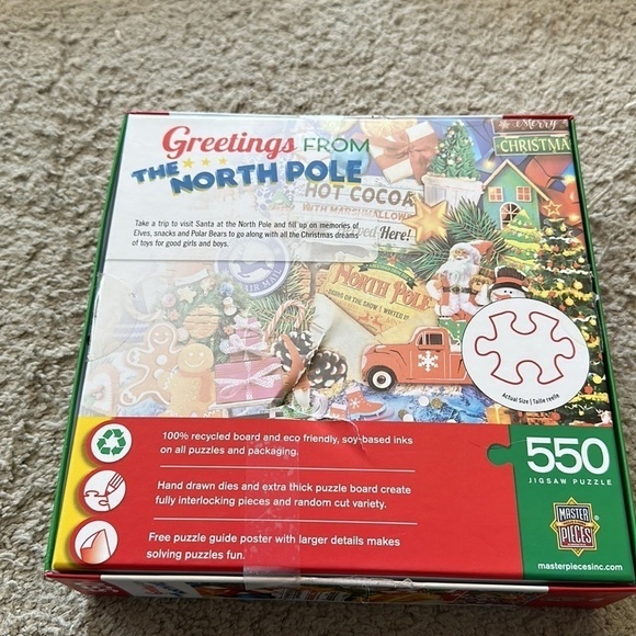 CHRISTMAS 550 piece puzzle - Picture 3 of 4